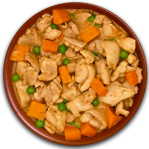 Alpha Spirit Realfood Chicken Stew 280g vnutro velke